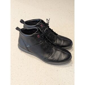 ECCO Gore-Tex Chukka Boots Booties Womens Size 41 EU 10 / 10.5 US Black Leather